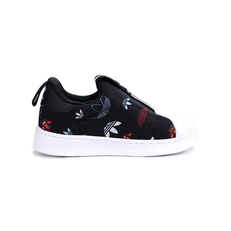 Adidas Originals Superstar 360 X I Low top Kids' Shoes Black White Infant And Toddler FW0710