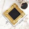 Hanging Mini Photo Frames Resin Wall Space DIY Vintage Picture Frame Baroque Ornate Gold Wedding Photo Display Frames Gifts