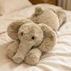 Animale sdraiato con braccia lunghe Peluche con braccia pesate Morbido cuscino di peluche Maiale Leone Coniglio Mucca Elefante Bambola Regalo per Bambini e Bambine