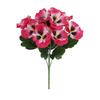 Simulated Flower Tricolor Violet Small Handle Flower Home Hotel Outdoor Wedding Decoration Ornament