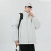 Stand-up Collar Cotton Clothes Men's Winter Loose Warm Bread Clothes Green Trend Casual Cotton-padded Jacket