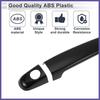 Door Handle Cover Trim for Toyota Highlander Tailgate Handle Cover Black Auto