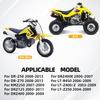 Motorcycle CNC Gas Fuel Tank Cover Cap For Suzuki RMZ250 DRZ400 DRZ400E LTZ250 LTR450 LTZ400 DRZ LTZ 50 70 125 250 400 400E 450