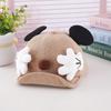 Unisex Bear Duckbill Baseball Cap for Kids – Cute, Soft Brim, Spring & Autumn Hat