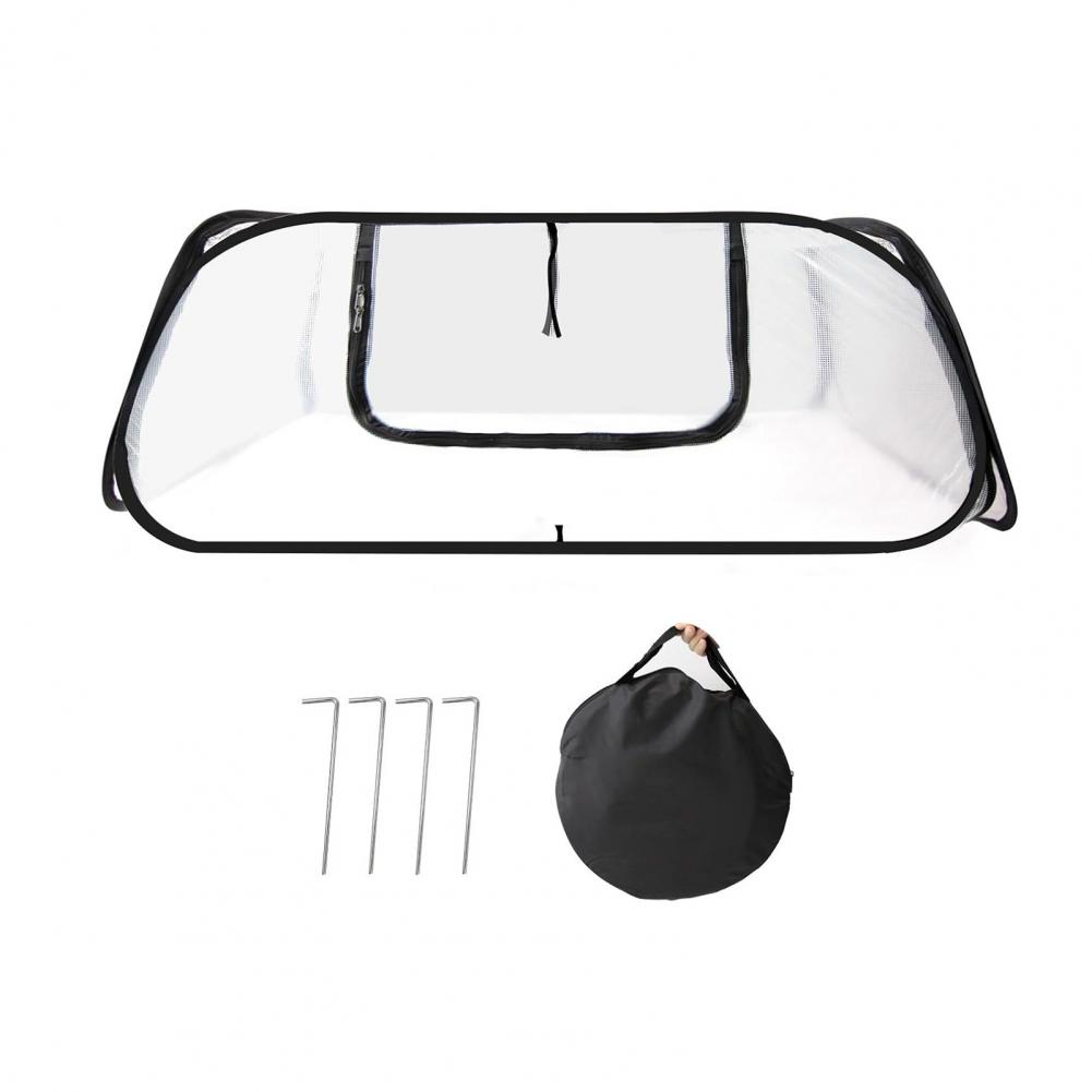 Sunlight-permeable Plant Protector Cage Plant Greenhouse with Sturdy Frame Pop-up Mesh Plant for Raised for Seedlings for Garden