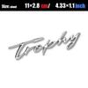 Noizzy® Trophy Car Auto Emblem C Pillar Badge Metal Fender Chrome Side Sticker