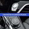 Car Center Console Auto Key Camera Mobilephone Mini Decorative Sticker For Mercedes Benz AMG A B C E S class GLA GLC CLA GLK GLE