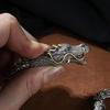 Nákotníková řetízková náramek Steampunk Rockový náramek pro motorkářské šperky Náramek na zápěstí Cool