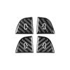 Door Switch Button Sticker for Tesla Model 3 Y 2019-2025 Carbon Fiber Car Interior Door Switch Button Trim Stickers Accessories