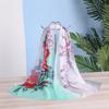 Summer Chiffon Scarves Women's Long Printed Scarves Versatile Decorative Thin Sun Protection Headscarves