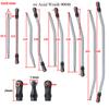 YEAHRUN Metal Suspension Steering Linkage Link Rod with Ball End for Axial Wraith 90018 90048 RR10 1/10 RC Crawler Car Parts