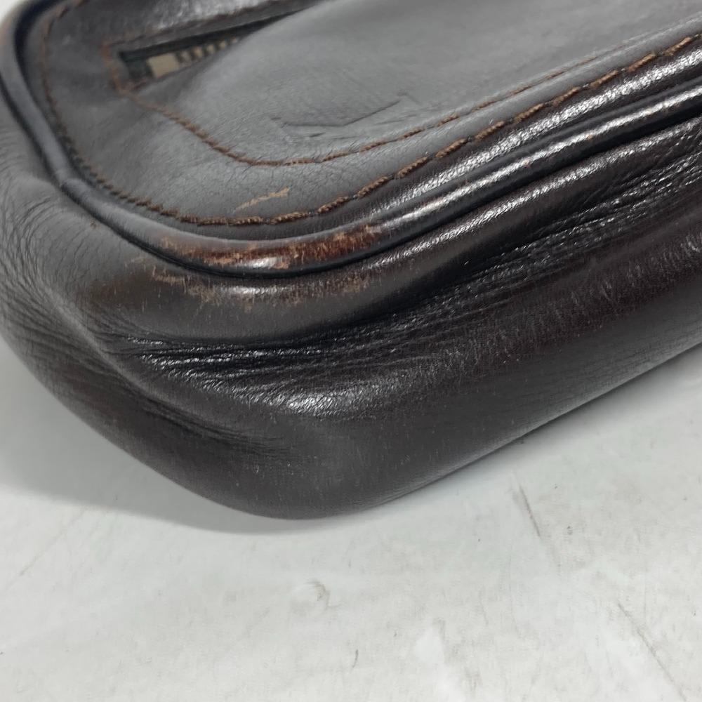 Louis Vuitton M92535 Utah Sui Belt Waist Pouch body bag Utah leather Cafe Brown