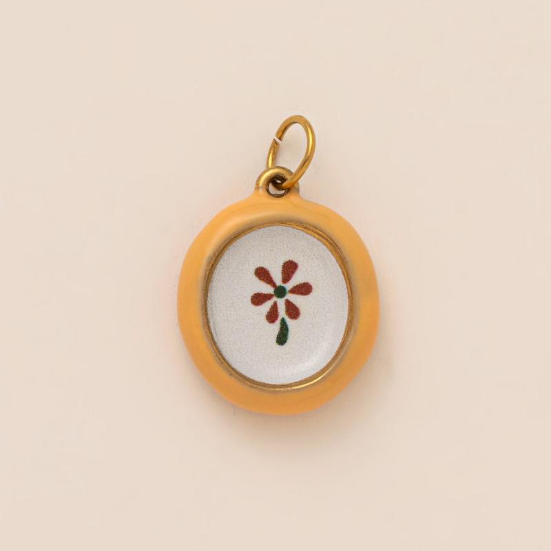 DIY Emaille Edelstahl Anhänger Bunte Frucht Banane Wassermelone Orange Avocado Anhänger Handgefertigter Schmuck Zubehör