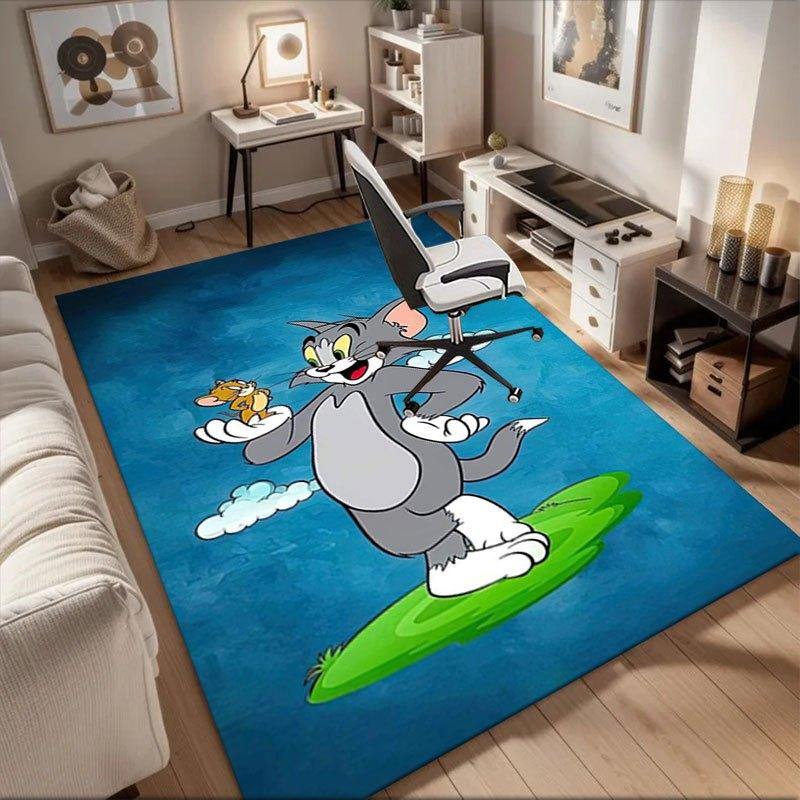 

Tom Jerry Phone Wallpaper HD for iPhone AndroidOffice Mat Home Decor Gift For Halloween & Christmas LD46 60cm by 90cm