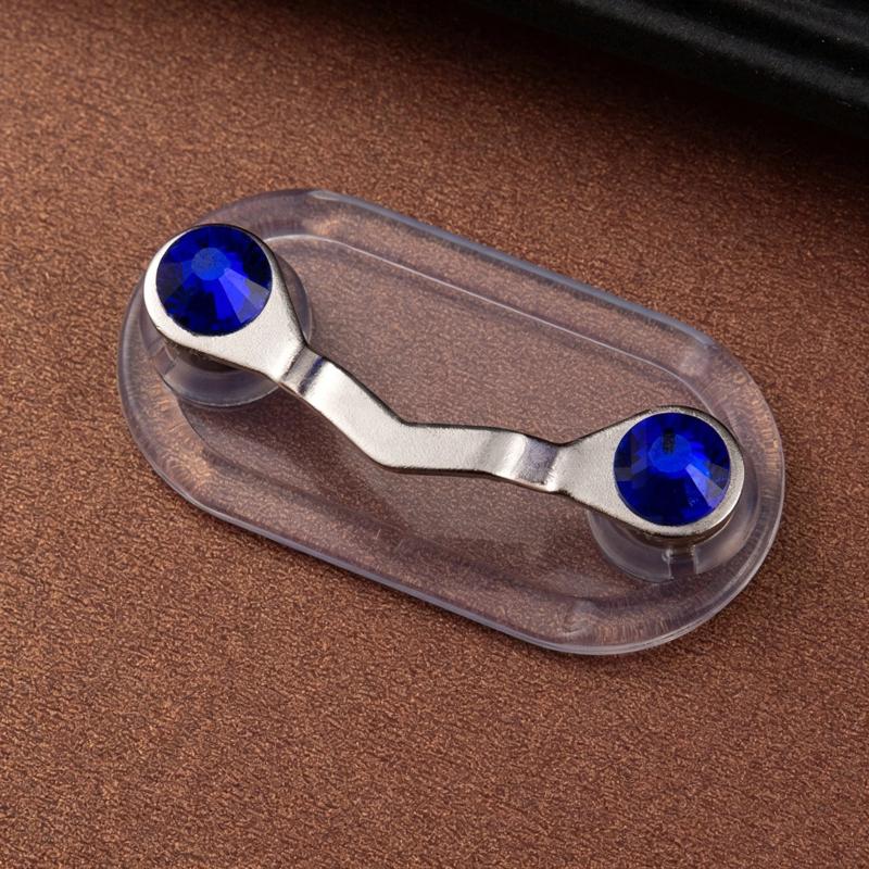 Magnetischer Brillenhalter für Sonnenbrillen Abzeichen Hängender Headset-Anstecker Langlebiger Haken Mehrzweck-Magnetclip Für Brillen Abzeichen