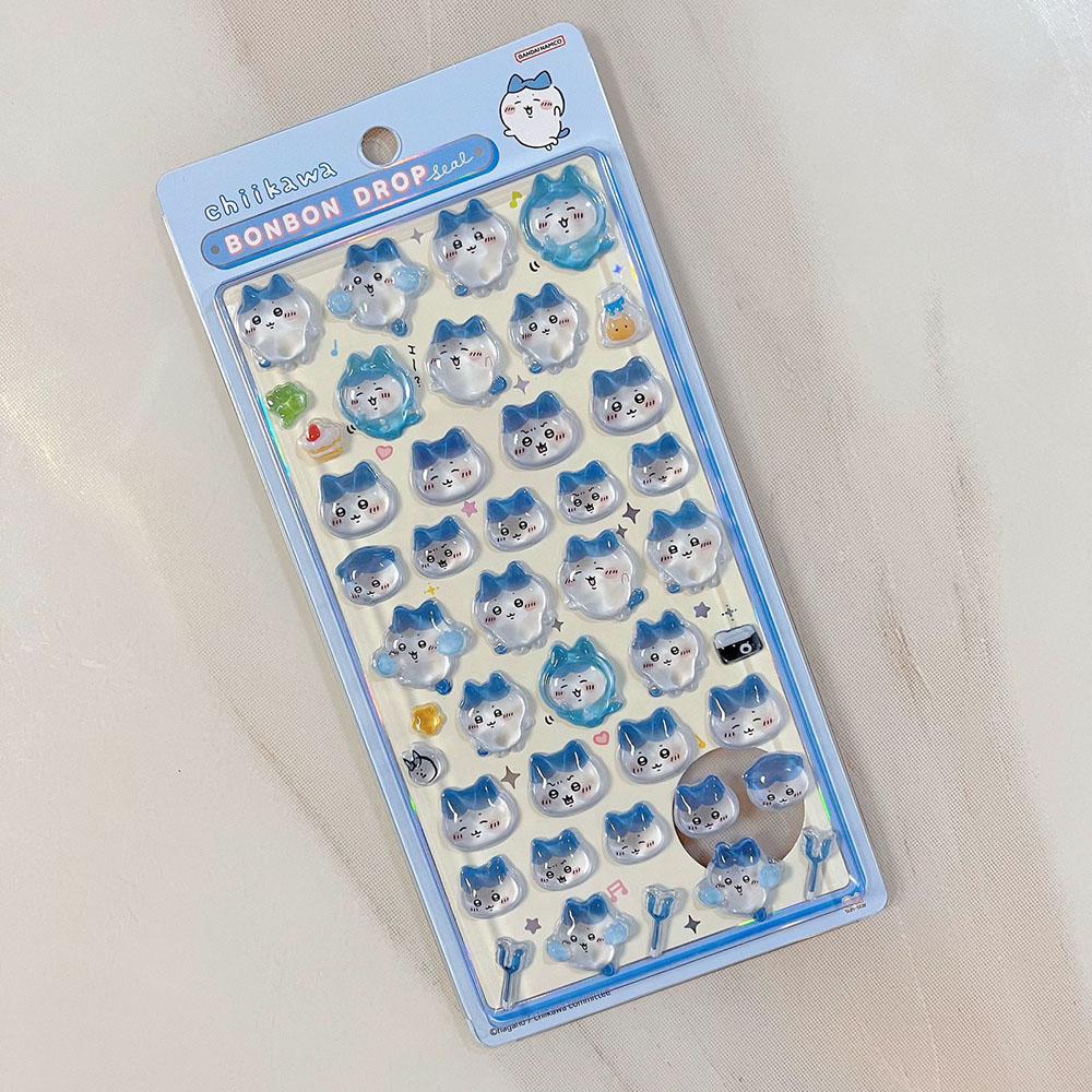 

Kawaii Relief Sticker Scrapbook Laptop Cute Bonbon Drop Seal Children Gift Crystal Stickers 3D DIY PVC Play Entertaining Safe Kid Friendly Fun
