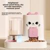 Cat Face Feeding Device, Water and Dry Food Combined Feeder, Feeding Bowl, Wet and Dry Separation Dog Bowl, Cat Bowl, Storage Food Bowl