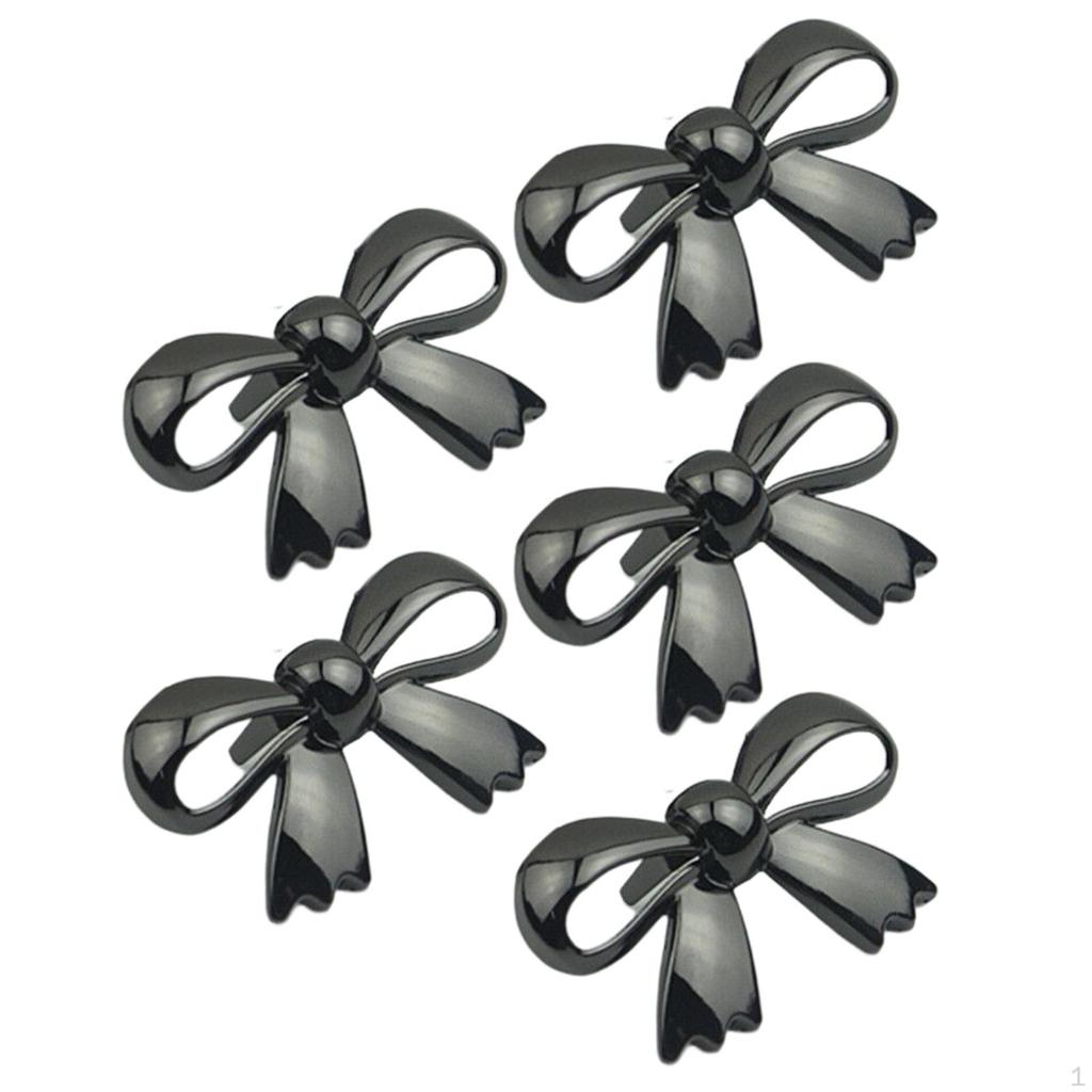 Cheap 5 Pieces Cute Shoe Clips Buckle Accessories Bag Parts Leather