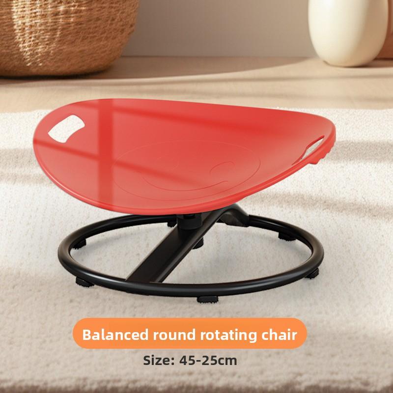 

Детское сенсорное вращающееся кресло, вращающееся кресло для детей-аутистов, сенсорная игрушка для детей с СДВГ, тренировка координации тела красный