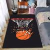 Basketball Hoop and Ball Shatter Design Carpet for Bedroom Decor Suitable for Use As an Anti-slip for Living Room Bedroom Sofas