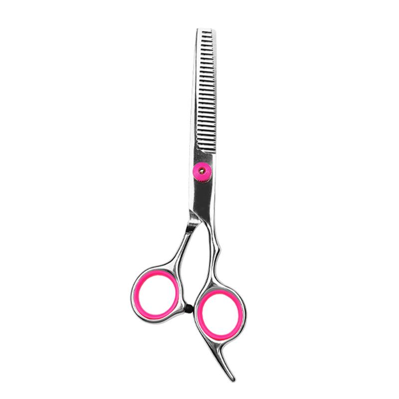 6-Inch Stainless Steel Hairdressing Scissors Set: Straight & Thinning Shears