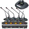 One-to-Four Wireless Conference Microphone System with Cross-Border Compatibility