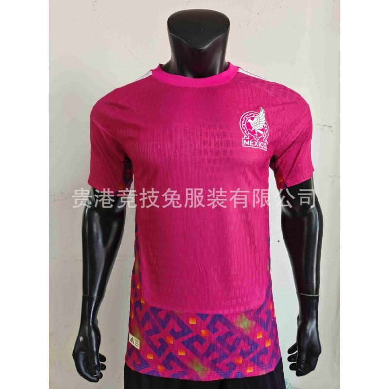 2425 Italy Home Thai Jersey Blue Background Olive Pattern Chiesa Short-sleeved Ice-sensitive Quick-drying