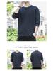 Men's 2023 Loose Fit Plus Size Sweatshirt - Round Neck, Long Sleeve, Spring/Autumn
