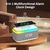 A911 Multi-Function Smart Speaker: Night Light, Digital Clock with Alarm, Wireless Charging, Bluetooth Speaker (S300).