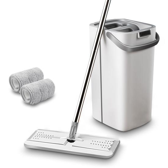 

Fypo 2021 новейший набор швабр Hands Free Wash Cleaning Tools Поломоечные швабры из микрофибры с ведром Kitchen Clean Flat Squeeze Mop
