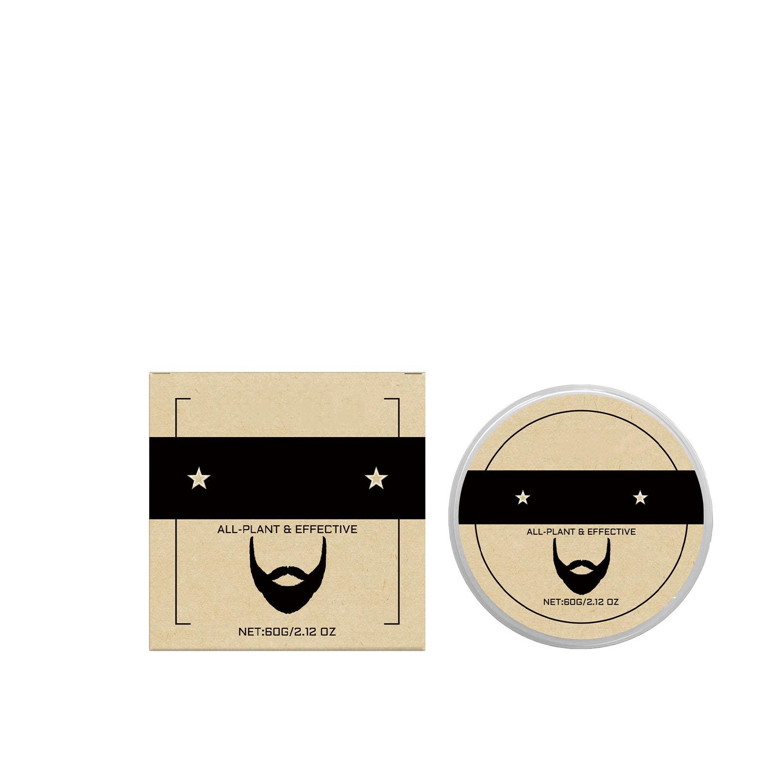 

Мужской травяной крем для ухода за бородой питает и увлажняет волосы на лице(60г