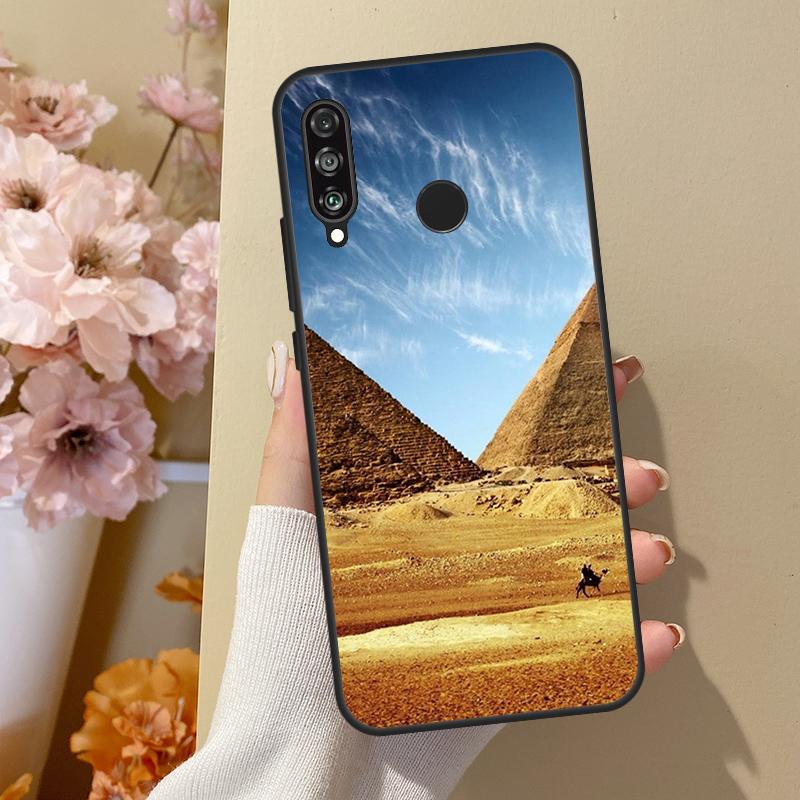 Egypt Pyramids For Huawei Nova 11 Pro 9 10 SE Y70 Y60 Y90 Y61 Y91 Y73 Y72 12s 12i 11i 8i P30 P40 Lite Case