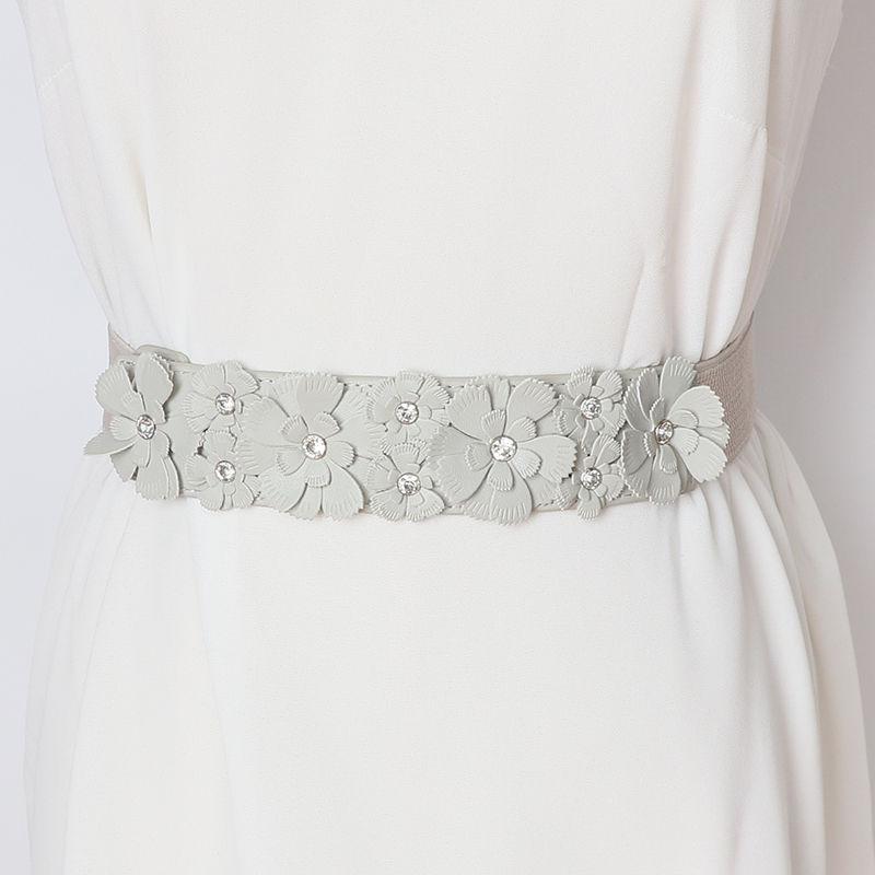 

Универсальный и стильный пояс для женщин, идеально подходящий для платьев, верхней одежды и серый