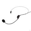 3.5mm / XLR 3Pin Plug Un-Directional Head-mounted Head Worn Microphone MIC