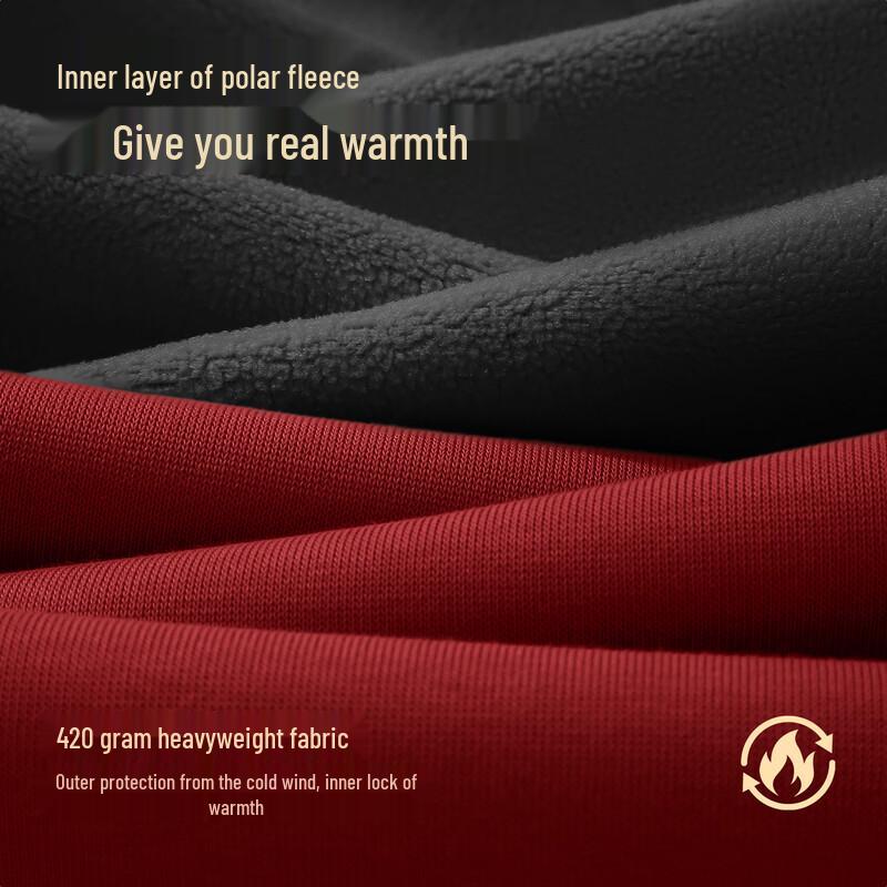 Baleno Men's Horse Year Graphic Loose Fit Fleece Sweatshirt