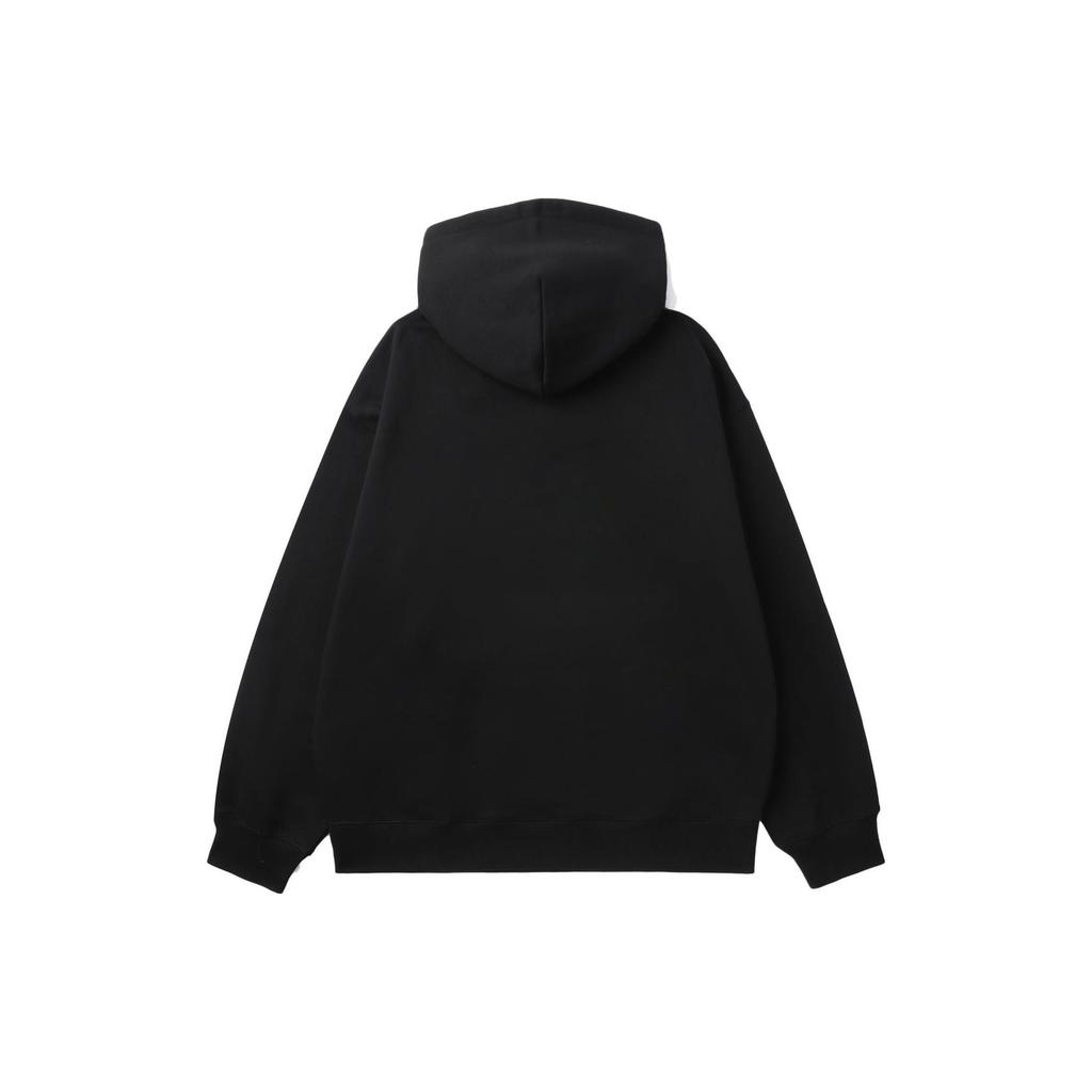 Carhartt WIP Letter Embroidered Loose Fit Pullover Hoodie Comfortable Long Sleeve Sweatshirt Men Sweatshirt Black CHXSWF23A053LBKX