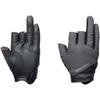 Shimano Basic Warm Gloves 3-Finger Cut Charcoal Size S