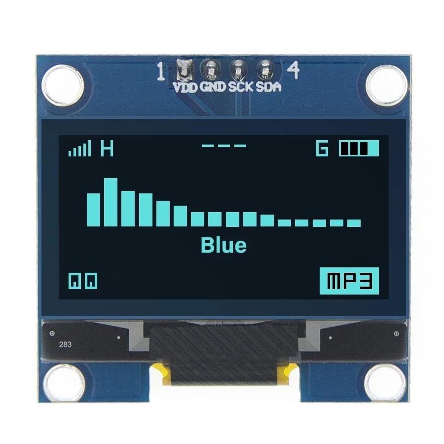 1pcs 1.3" OLED Display Module White/Blue Color Drive Chip SH1106 128X64 1.3 inch OLED LCD LED IIC I2C Communicate For Arduino
