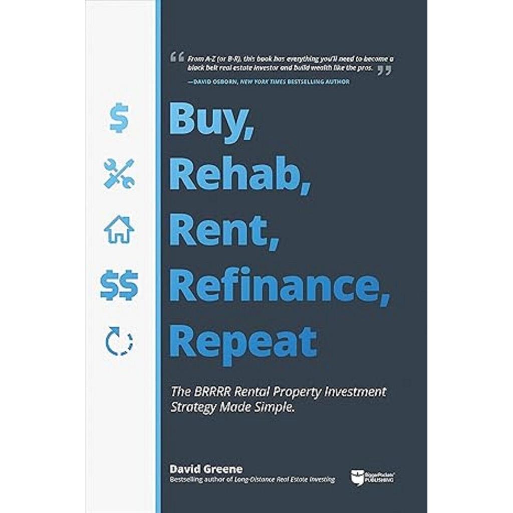 Buy Rehab Rent Refinance Repeat Paperback UKN49