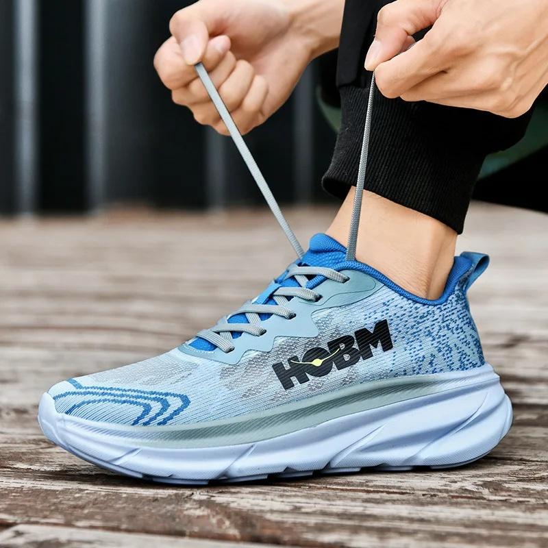 Hoka Outdoor Casual Leichte Laufschuhe Für Männer Und Frauen Atmungsaktive Sportschuhe Zum Klettern Stoßdämpfung Sneakers