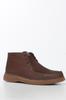 Men's Fashion Genuine Leather Flat Heeled Boots Bootie Gato Brown Outdoor Boots Shoes