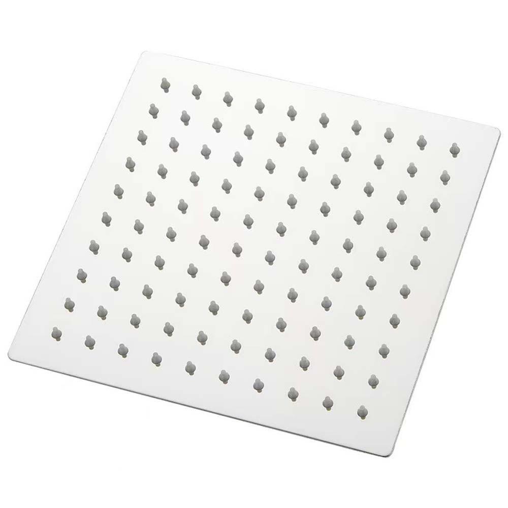 Round Pressurized Shower Nozzle Square Large Panel Showerhead Shower Heads High Pressure  Hotel