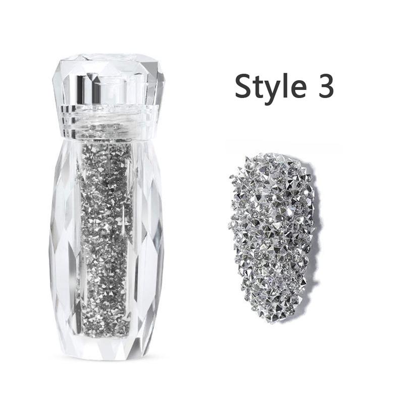 

Пикси 3D Нейл-арт Драгоценные камни Микро Циркон 0,6-1,2 мм Мини DIY as the picture