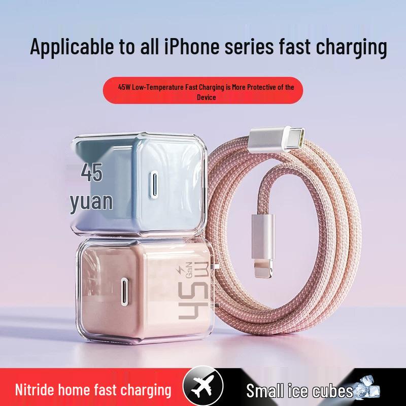 45W GaN Charger for iPhone 14 Series - Fast Charging