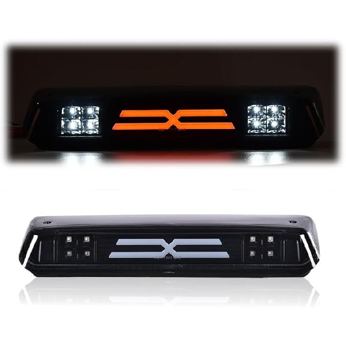 GRAND ORANGE LED Third Brake Lights Compatible With Ford F150 / Fits Lincoln Models 2004-2008 DOT Certified 3Rd Tail Light Assembly