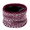 Winter velvet neck cover for outdoor riding, warm and cold neck protector, neck ring, wool knitted scarf for men