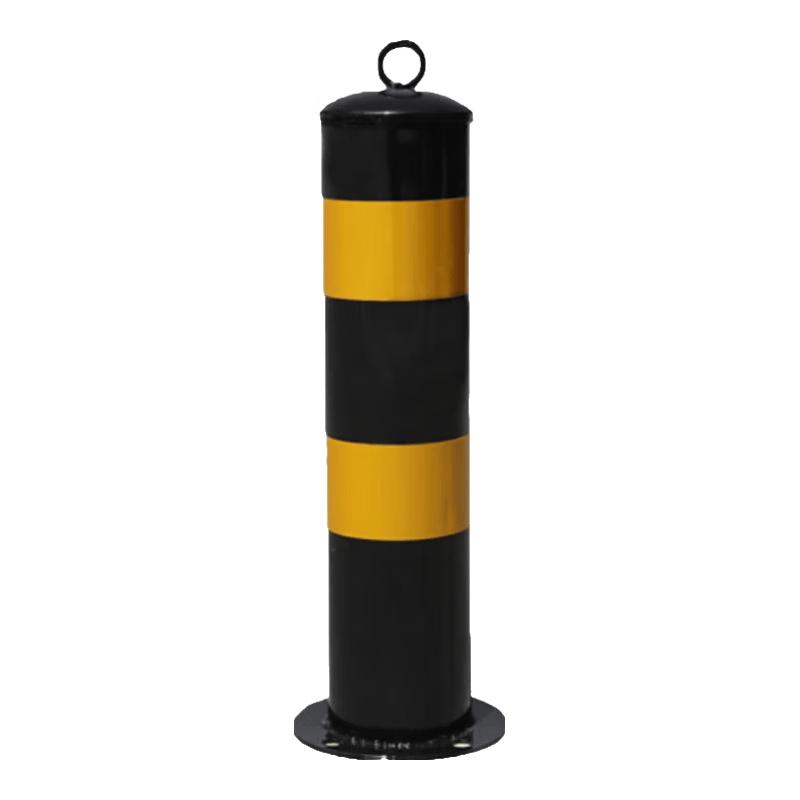 HSDG JG-1395 Metal Fixed Reflective Traffic Bollard 50*16cm