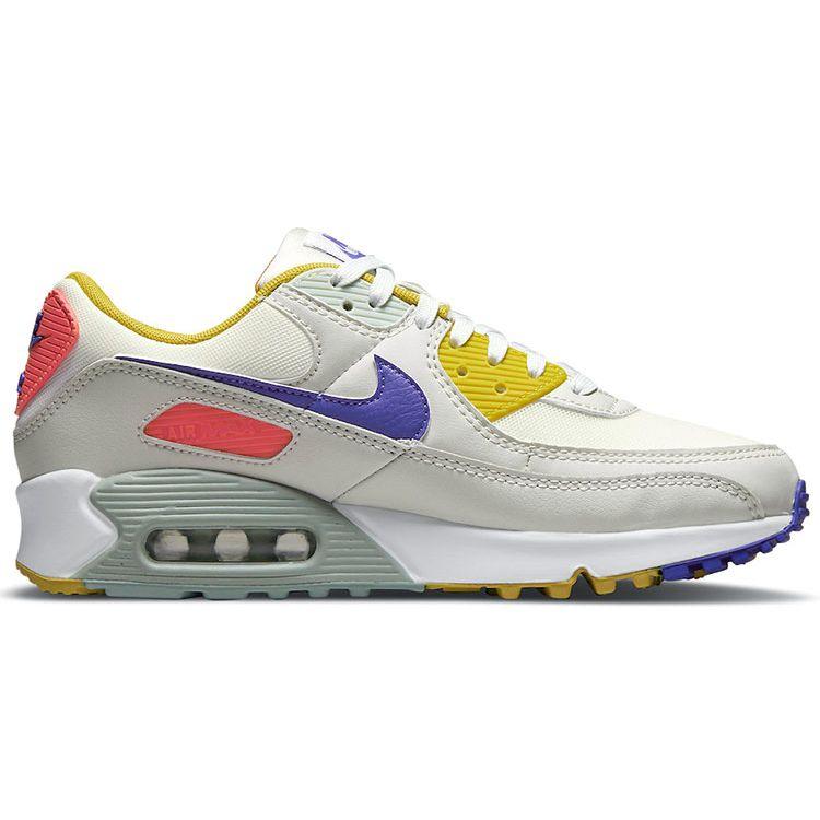 Nike Adidași de damă Air Max 90 Summit White Multi Crem Light-Bone Pistachio-Frost DA8726-100