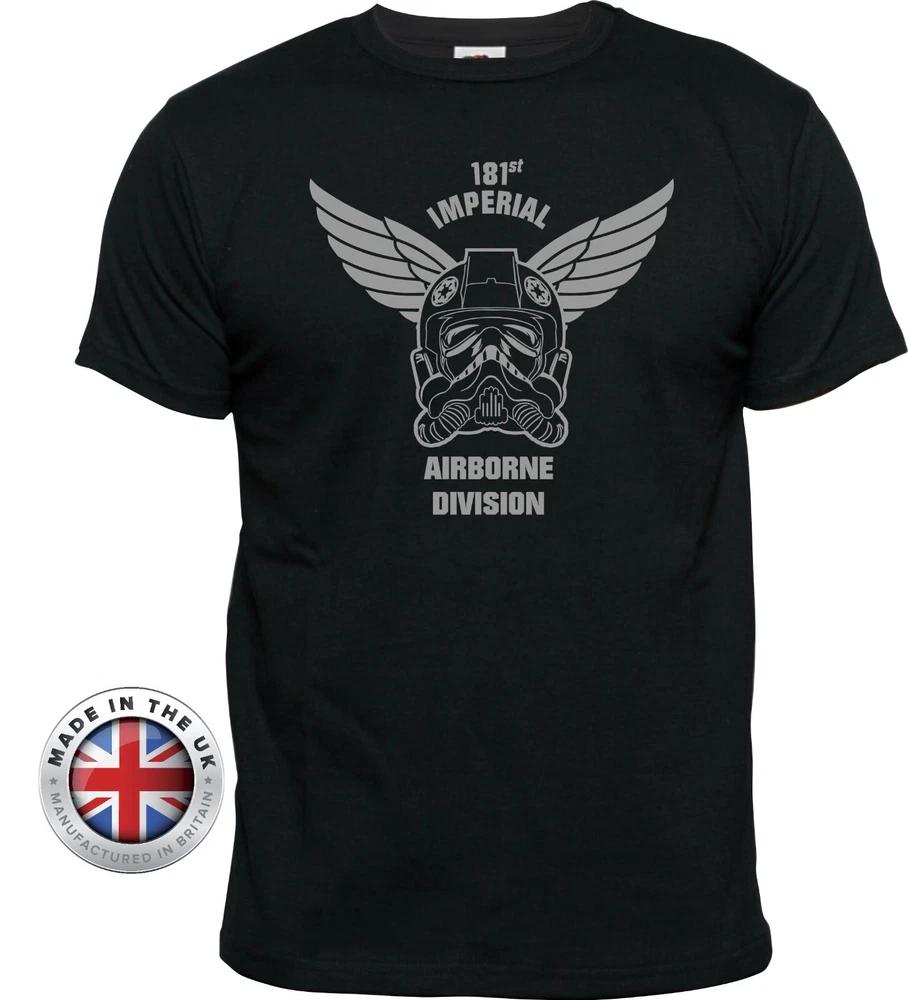 Star Wars Tshirt Imperial Tie Fighter Pilot Airborne Black T Shirt UnisexFitted S