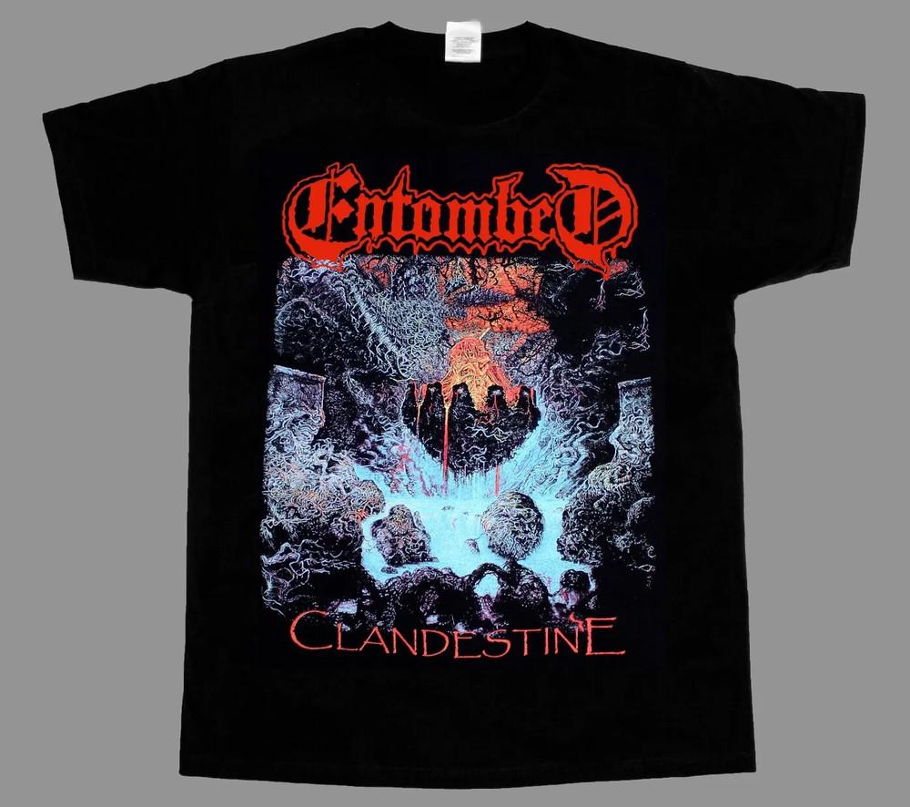 ENTOMBED LEFT HAND PATH CLANDESTINE NEW T-SHIRT EN118 Unisex T-Shirt XXXL
